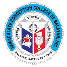 Immaculate Conception College of Balayan, Inc. logo